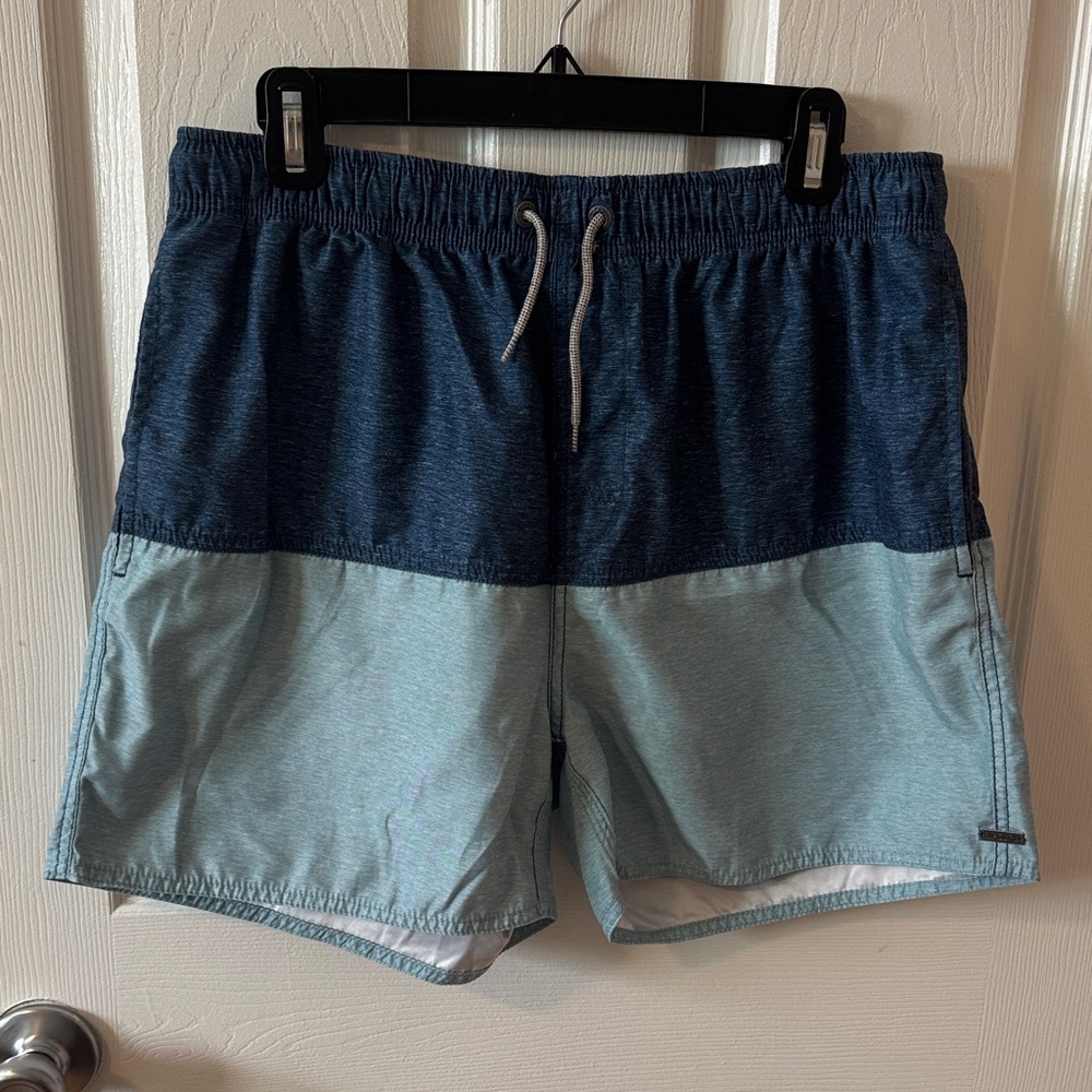 Rip Curl Men's Navy and Light Blue Board Shorts